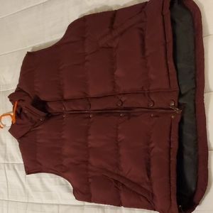 Men's Large Bungundy Vest